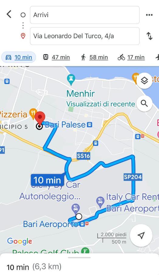 Palese Apartment Барі Екстер'єр фото